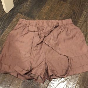 Lumiere pinkish brown never worn shorts